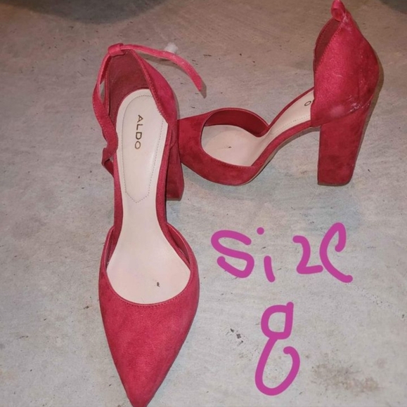 Aldo red heels - Picture 1 of 1